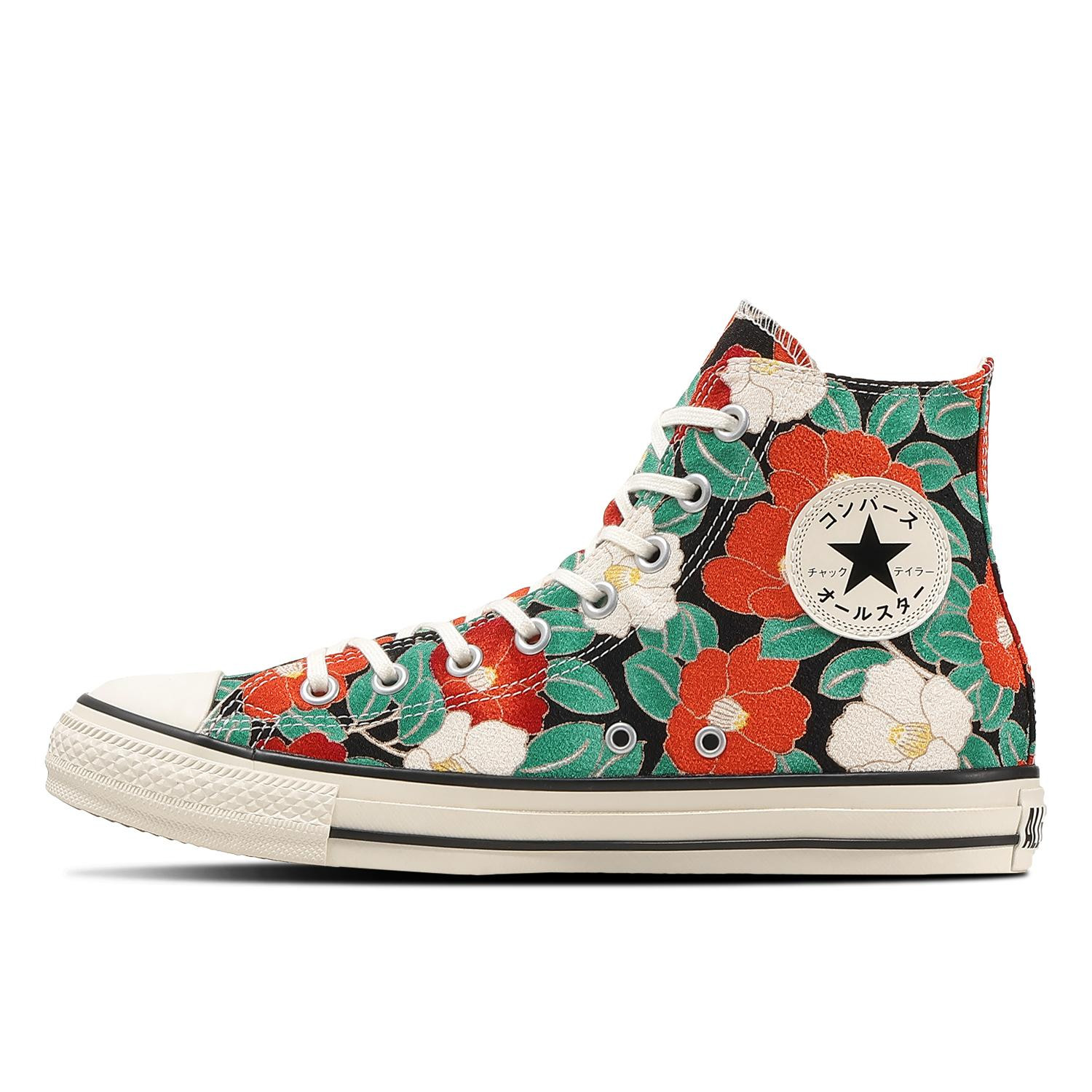 CONVERSE All Star WF HI / ippuya Collaboration Model BLACK/RED ABC-MART limited