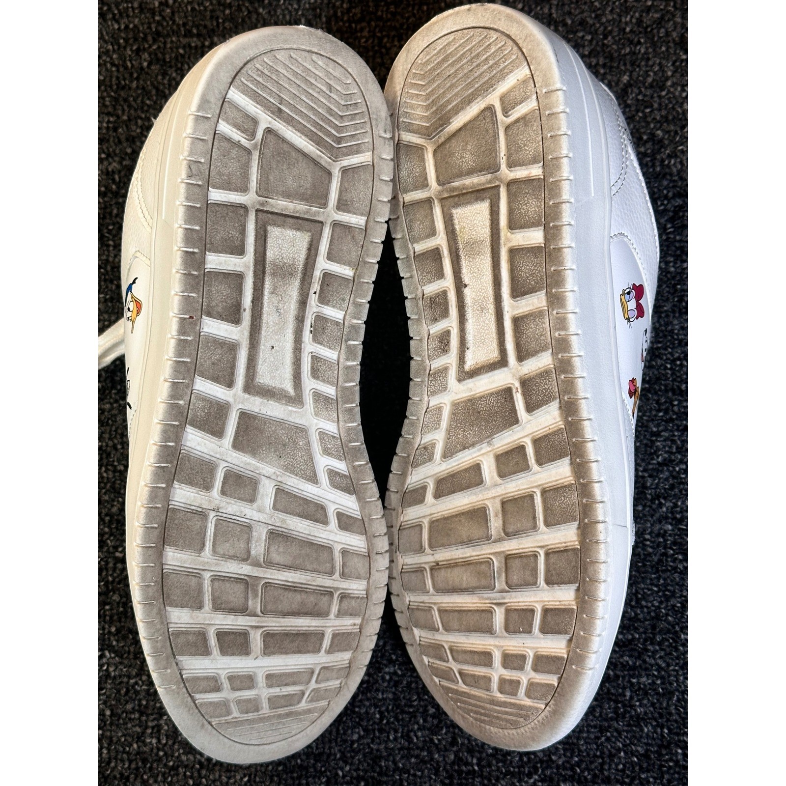 Disney Mickey and Friends White Low Top Sneakers Character Graphics SS22 EU 41