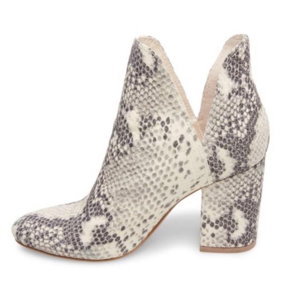 Steve Madden Rookie Snakeskin Bootie Size 8