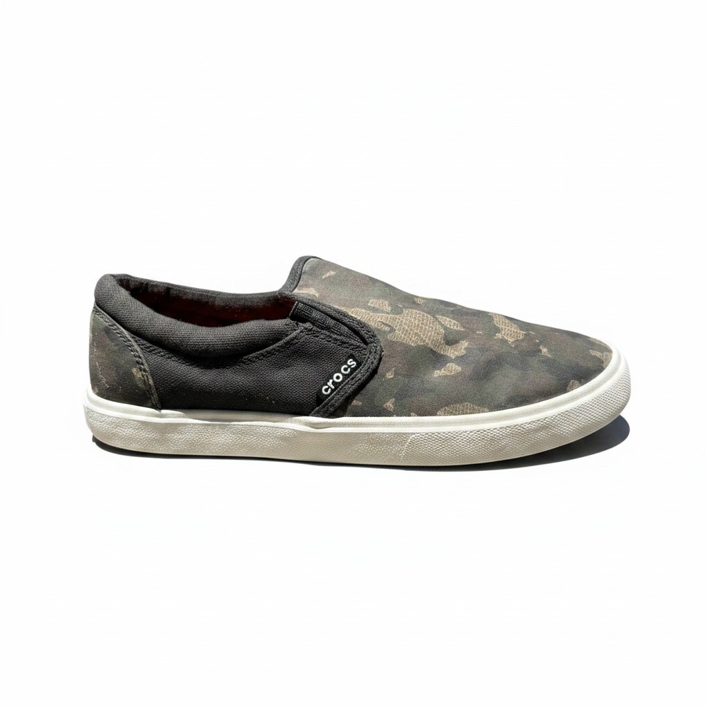 Unisex Crocs Citilane Graphic Slipon Camouflage Shoes 203651-938 6M/ 8W