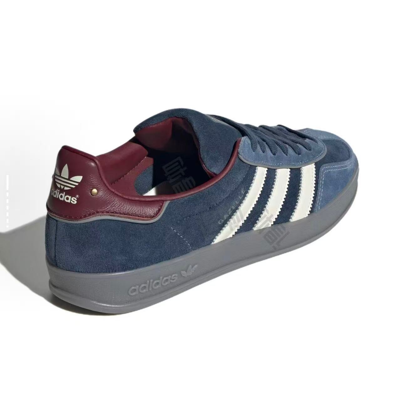 Adidas Gazelle Indoor Crew Navy Burgundy ID1008