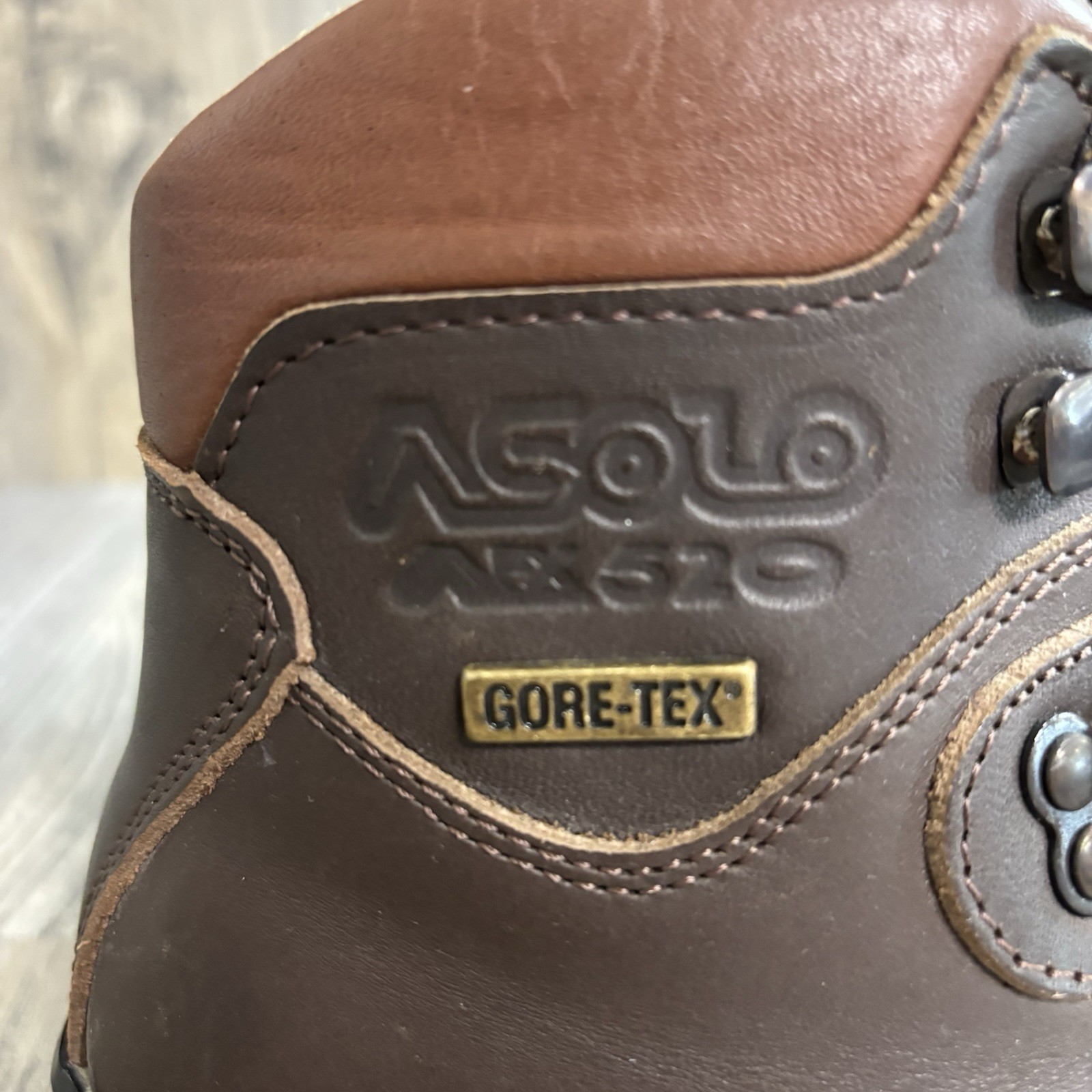 Aslo AFX 520 Womens 7 Brown leather Gortex hiking boots EU 38 2/3
