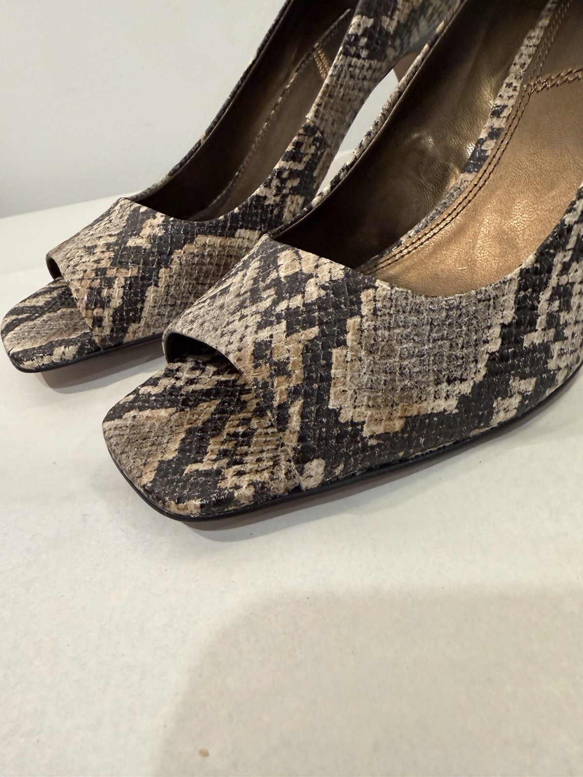 New Tahari 🌺Women Riddle Faux Snake/Western/Classic/Work/Comfort/Sz 10 Lux💥EUC