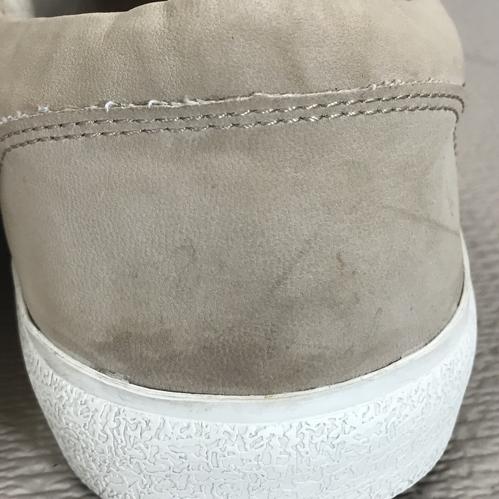 Lucky Brand Viah Slip On Sneakers Natural Combo Fisher Woven *See Pics & Descr*