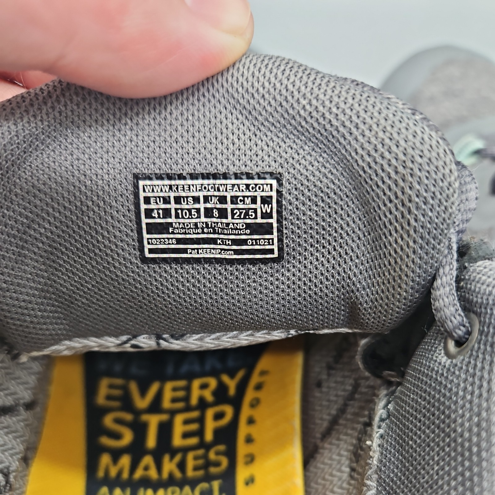 NEW Keen Terradora 2 Low Waterproof Hiking Sneaker Steel Grey/Ocean Wave Sz9.5