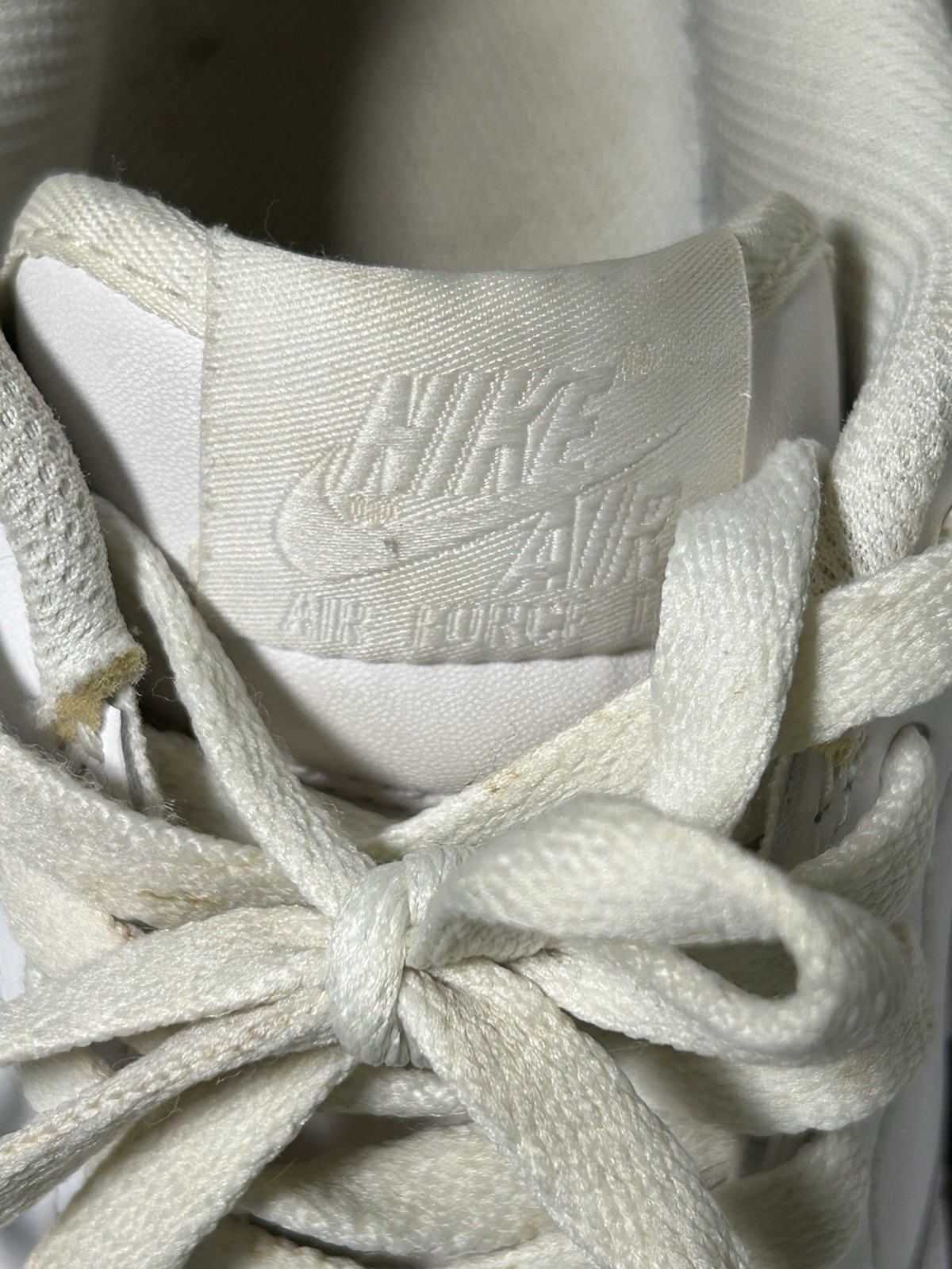 Nike Air Force 1 ’07 Shoes Womens Size 8 White Leather Cushioned DD8959-100