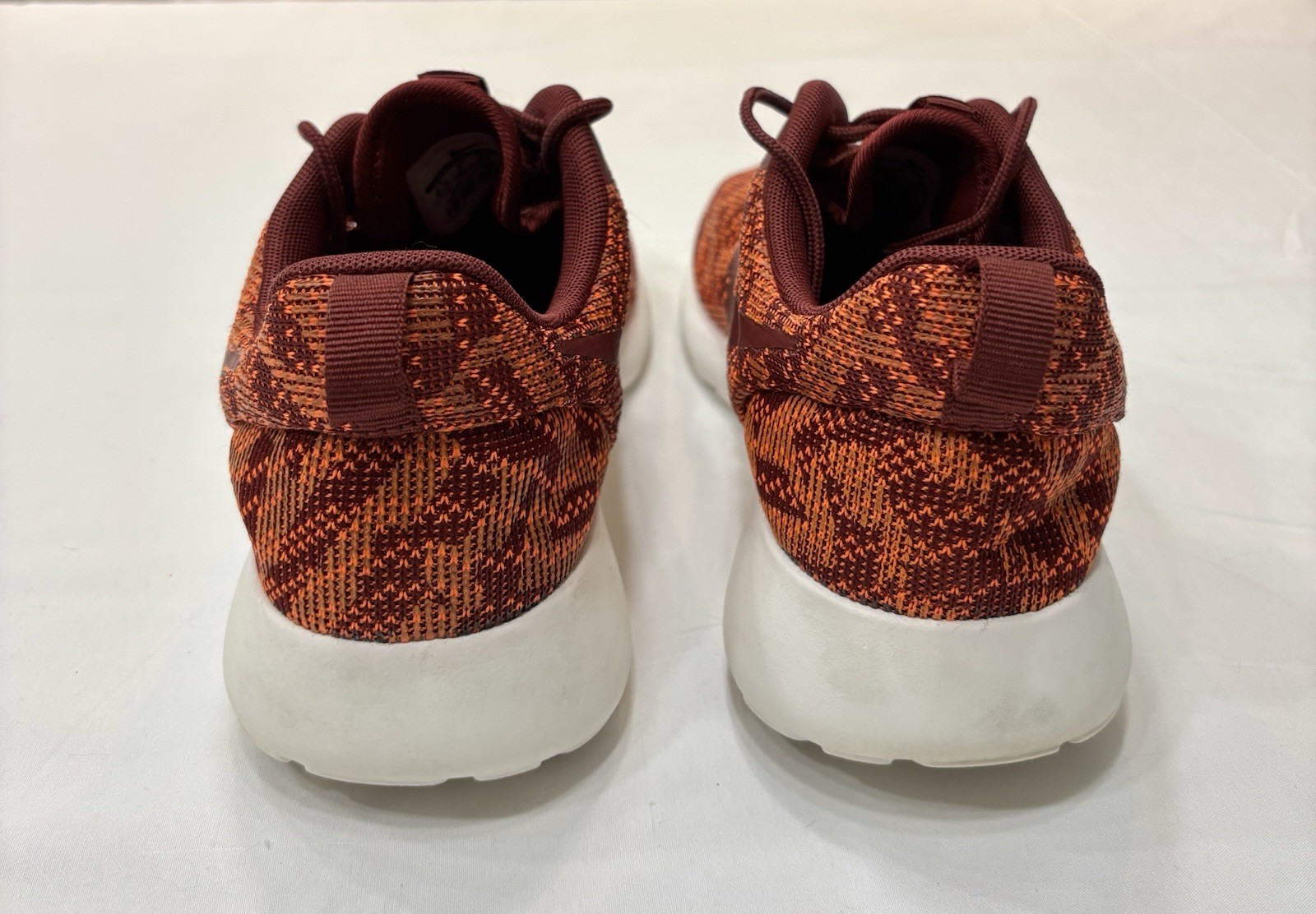 Nike Roshe One KJCRD Total Orange 705217-800 Womens Size 8.5 Running Shoes