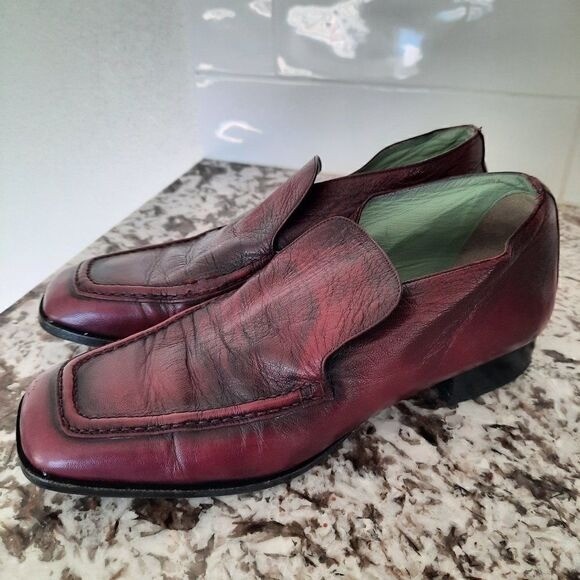 Sigerson Morrison red ankle booties size 6.5