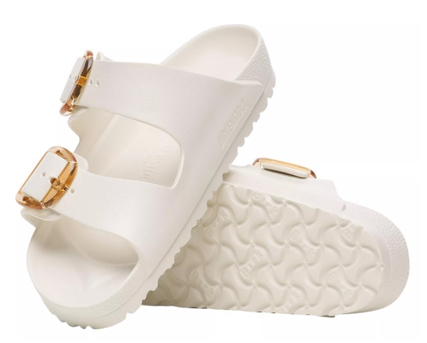 Birkenstock Women’s Big Buckle EVA Sandals Eggshell – Express delivery
