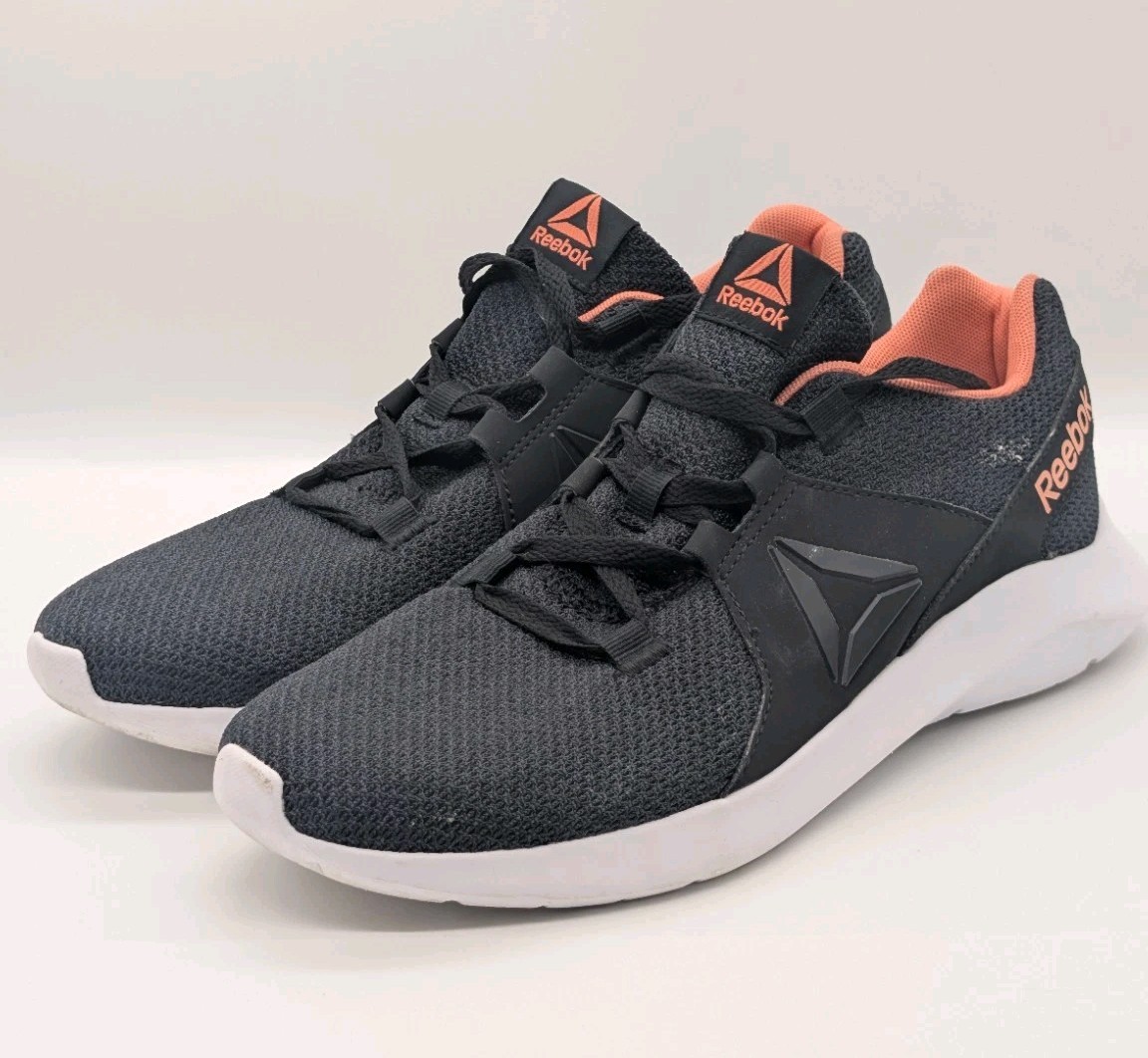 Reebok EnergyLux Running Training Lace-Up Sneakers Black Pink Women’s Size 11