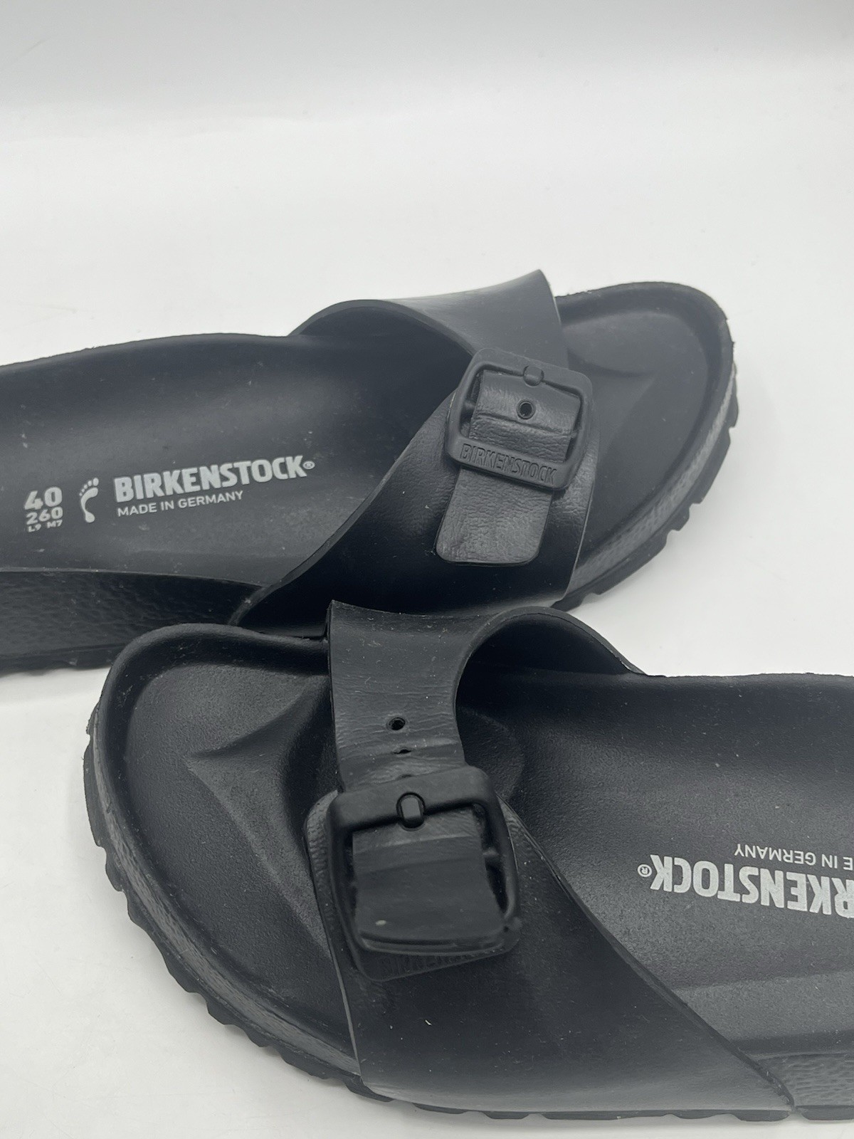 Unisex Adults Birkenstock Madrid EVA Slider Beach Summer Flat Sandals 40 L9/M7
