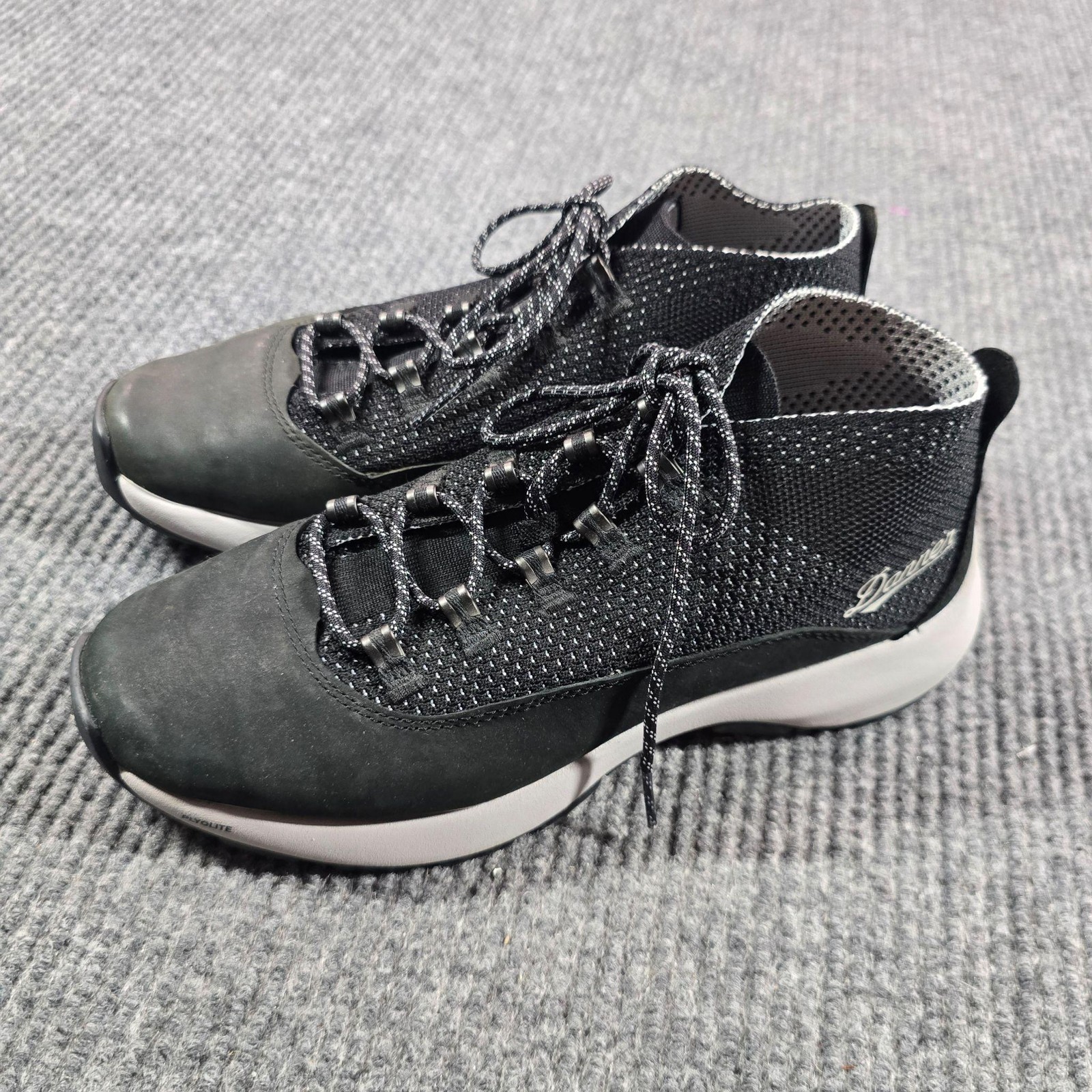 Danner Caprine Shoes Womens Size 9 Black Leather Mesh Trail Hiking Walking 31384