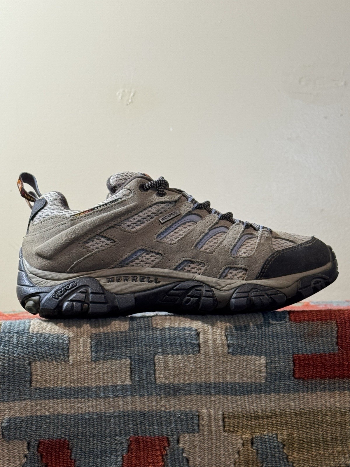 MERRELL Moab Waterproof ‘Dusty Olive’ Women’s Size 7.5 J88796 Hiking Shoes