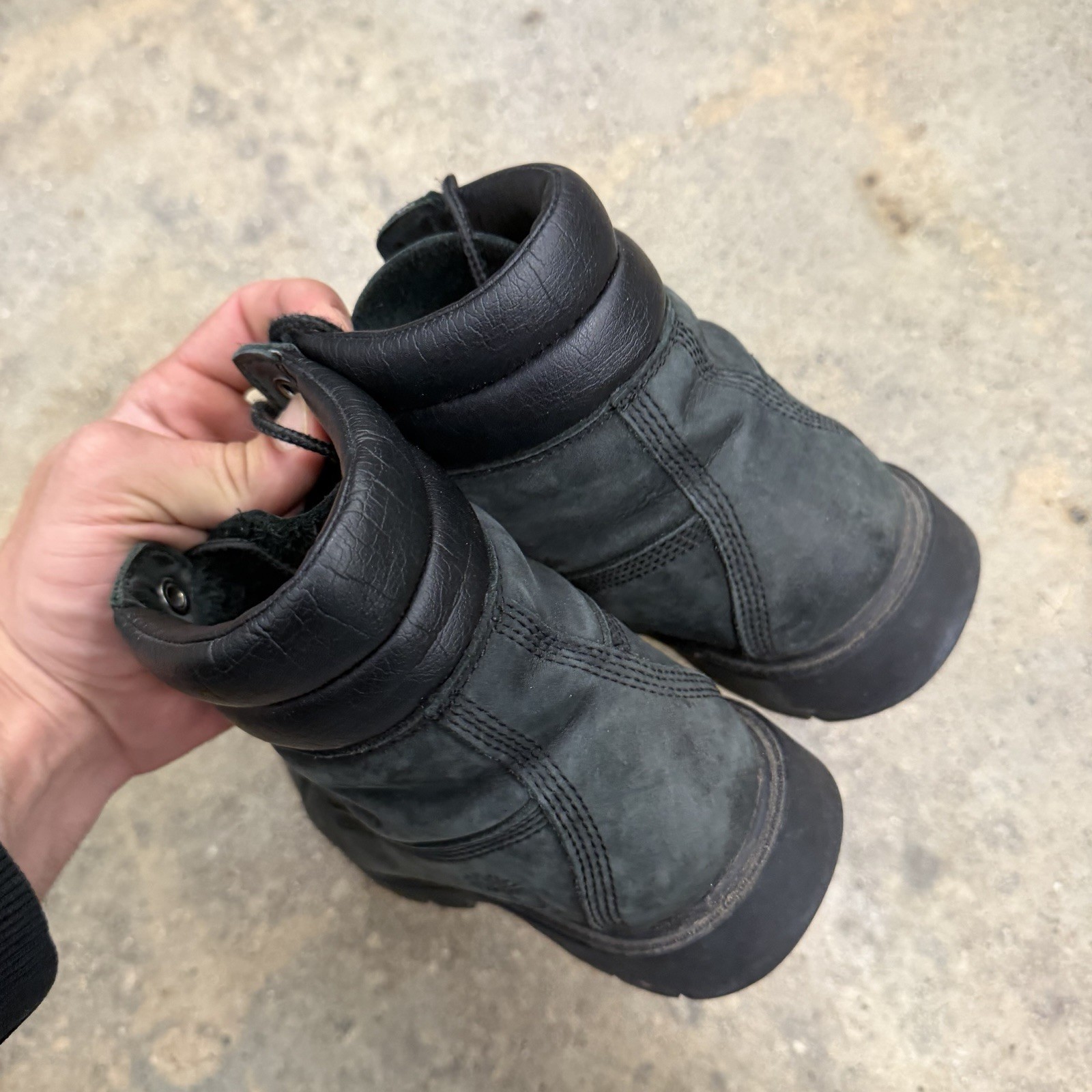 Timberland Linden Woods 6-Inch Waterproof Leather Boots | Black | Womens 6