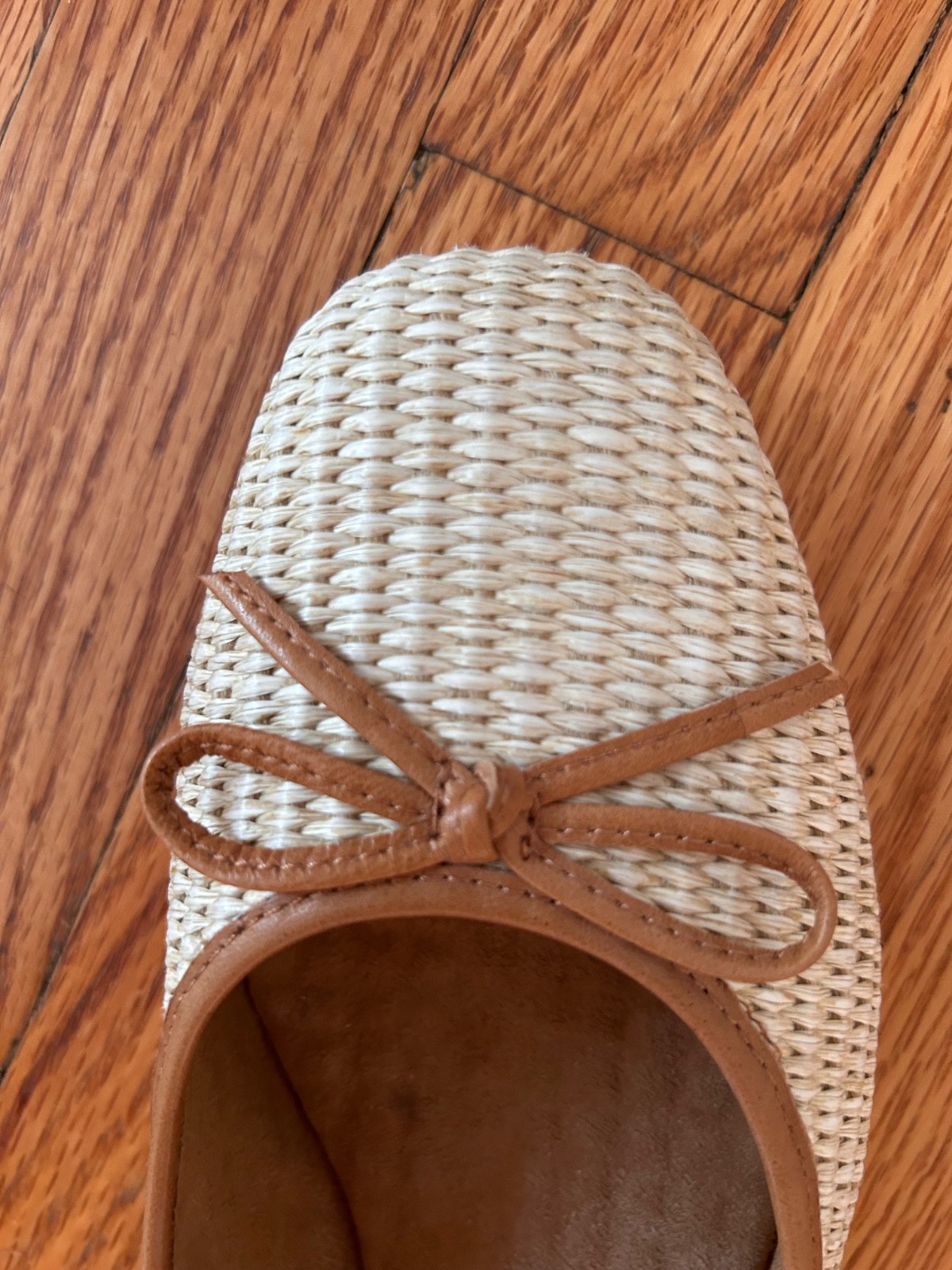 KELSI DAGGER for Garnet Hill Shoes Raffia Size 9.5 NWT NIB