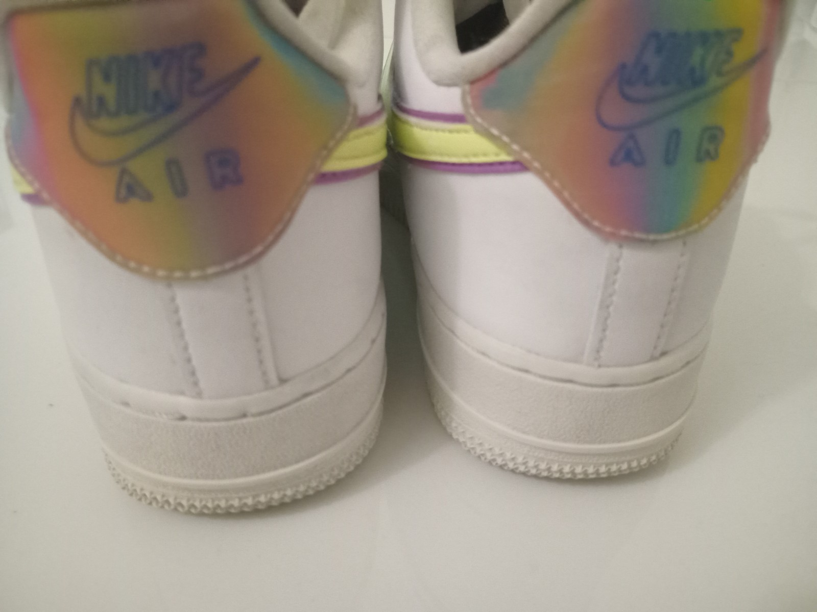 Nike Air Force 1 Shoes Low Easter 2020 -Holographic CW0367-100 Women’s Sz 7.5