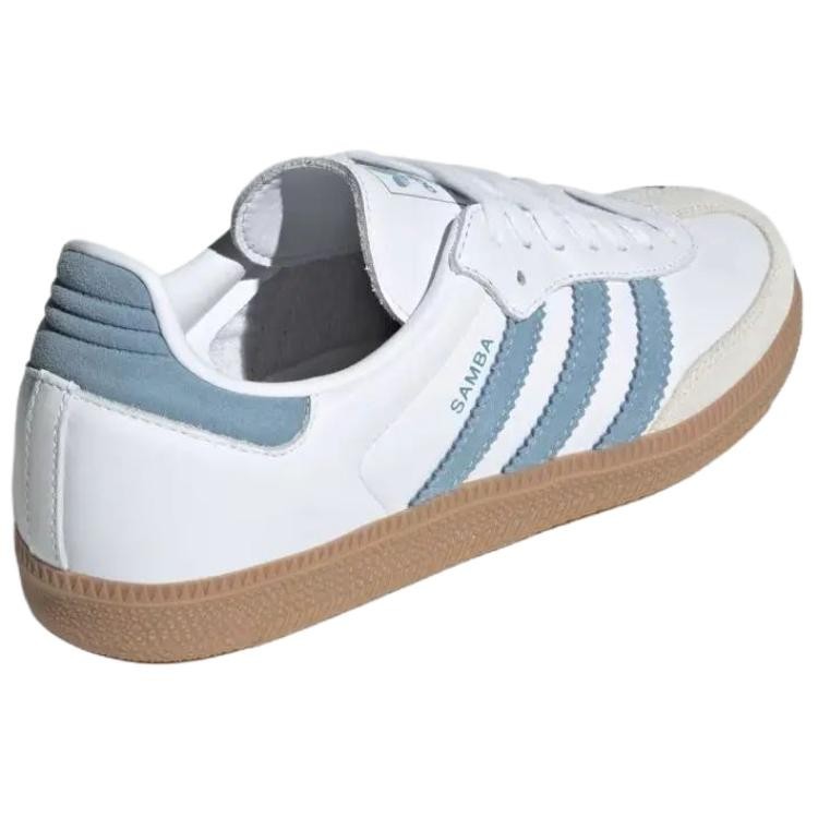 Adidas Samba Og White Alumina Ash Blue Women’s – JS1391 New Size