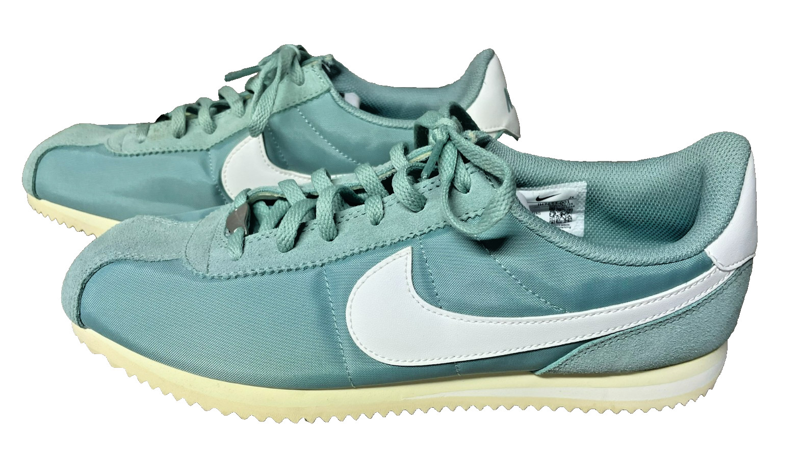 Nike Cortez Textile Womens/Girls Running Shoes: Teal: Size 7Y