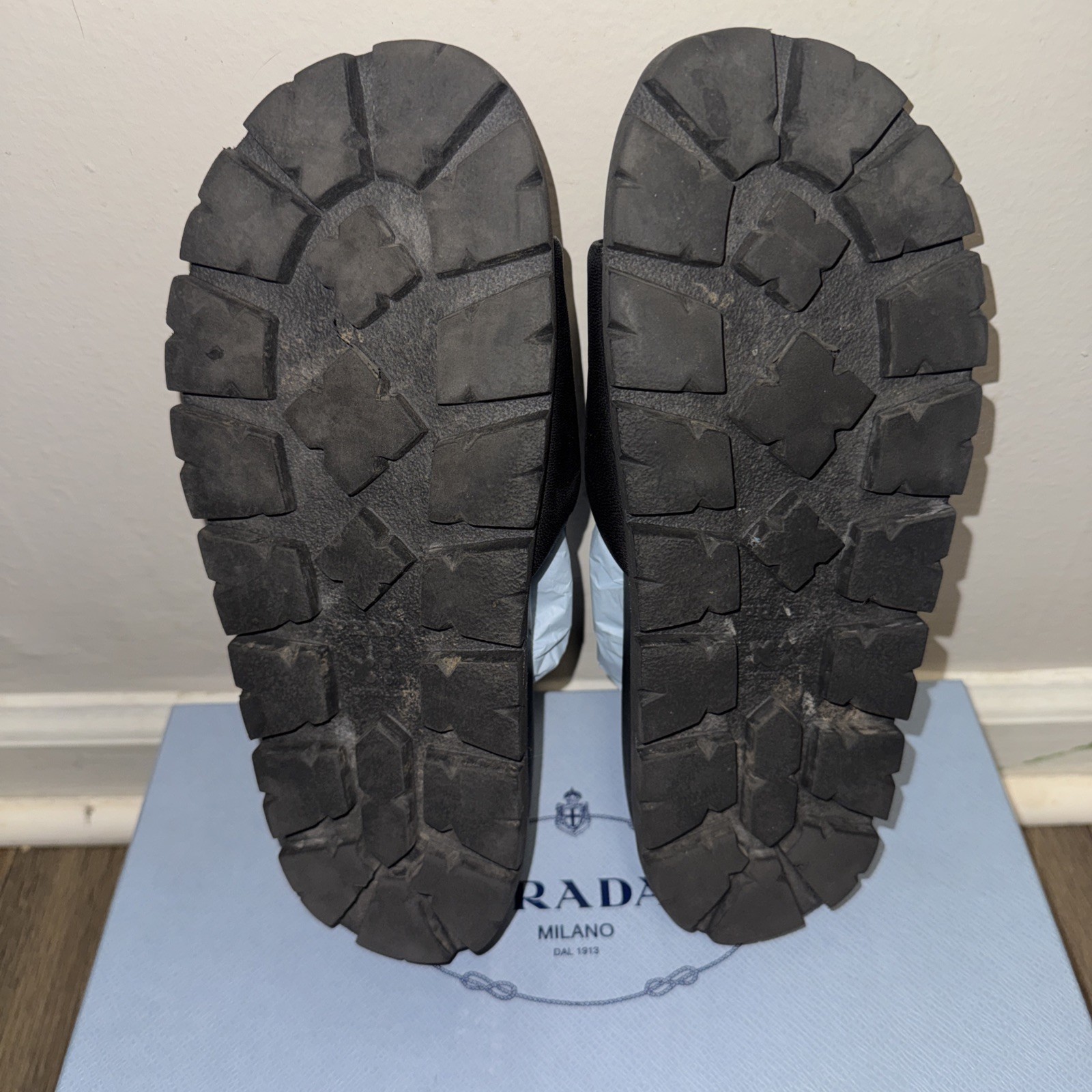 .Prada Slide Sandals Black Women’s Size EU37/US6.5