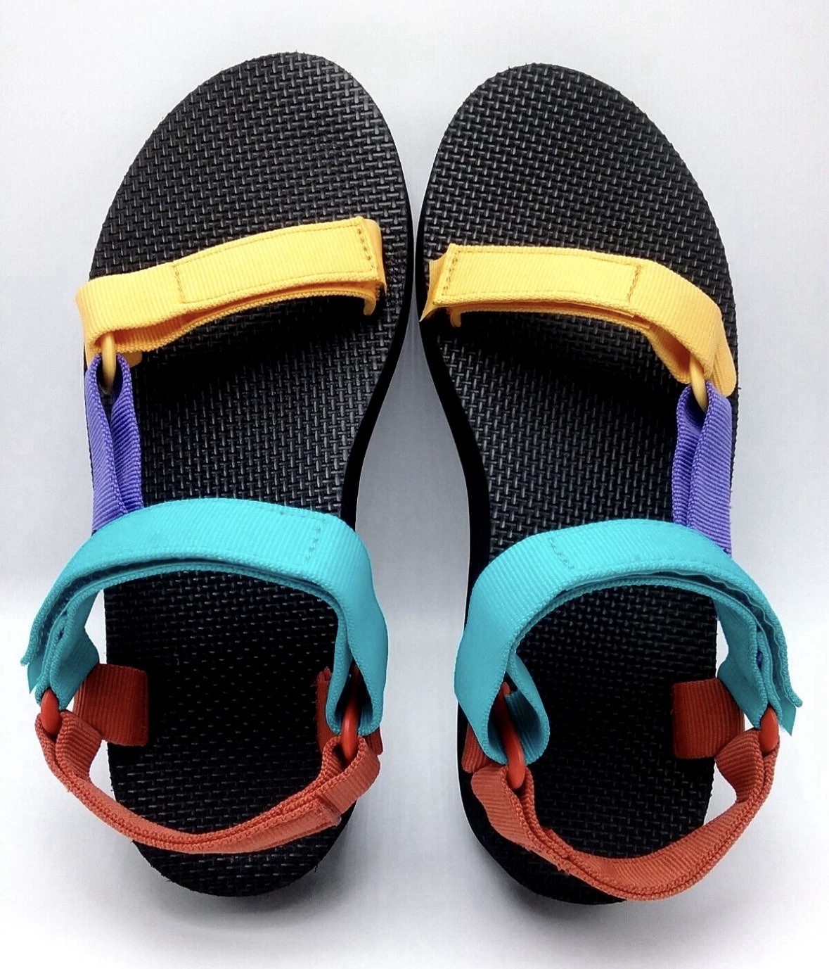 Teva Women’s US 8 Midform Universal Platform Sandals 1090969 Black/Multicolor