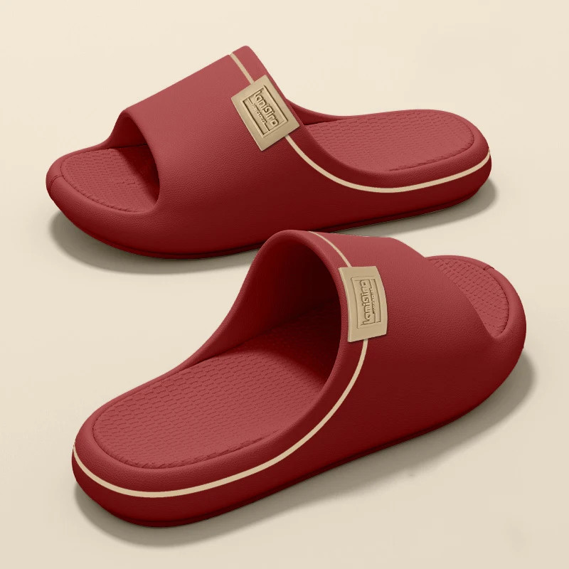 Women’s Home Slippers Outdoor Couple’s Sandals Non-Slip Beach Slides Soft Sole I