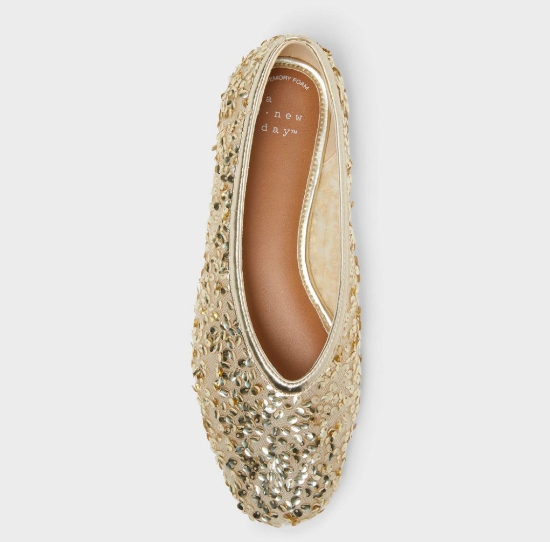 Women Sammie Shoes with Memory Foam Insole – A New Day Champagne