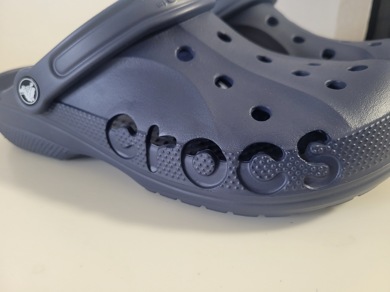 Crocs Baya Navy Comfort Lightweight Clogs US M Size 10 W size 12 Unisex Adults