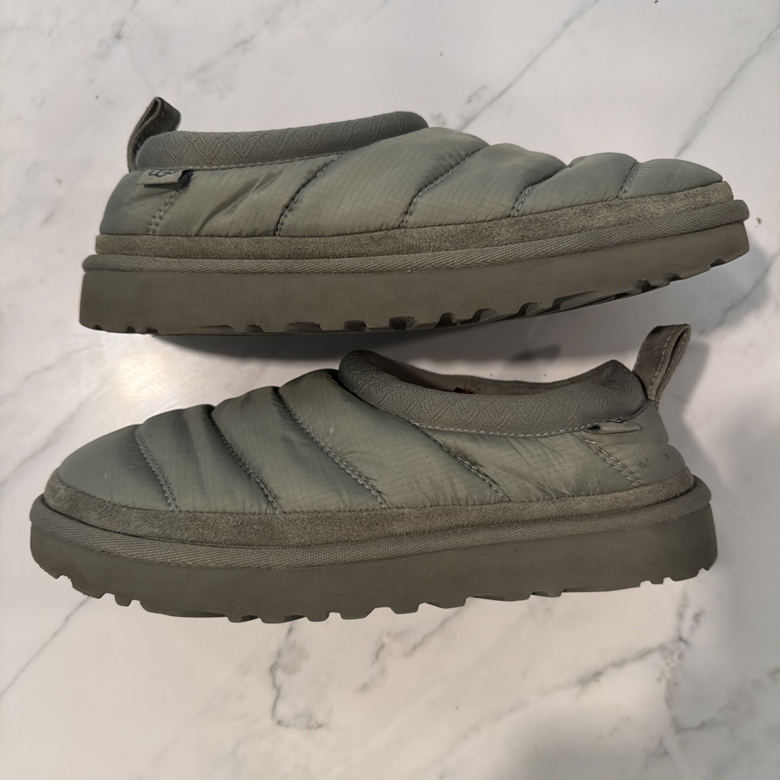 UGG Tasman LTA 6 Moss Green Gorpcore Street Style Cozy Chic Clean Girl