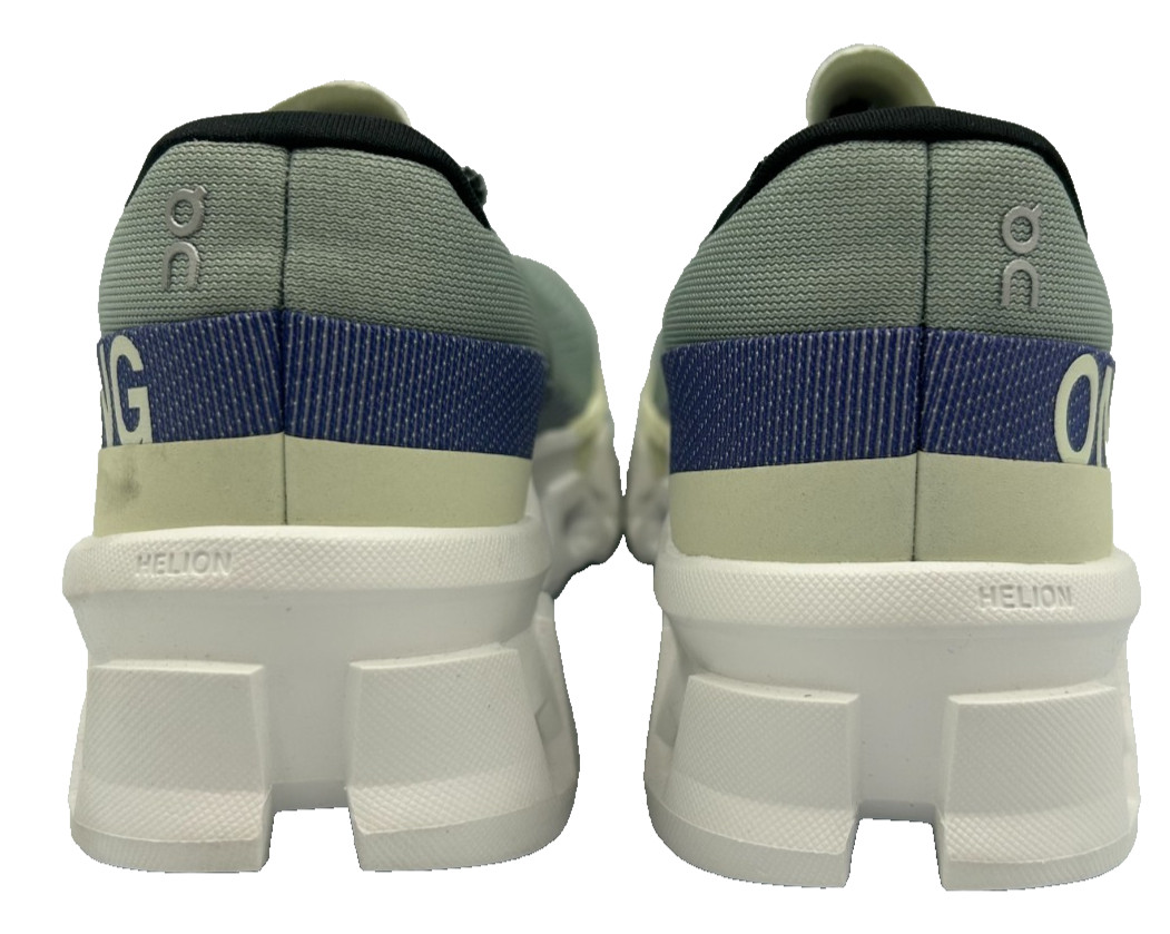 On Cloud Women’s Cloudmonster Lace Up Running Shoes Mineral Grn/Bl Size:8.5 71N