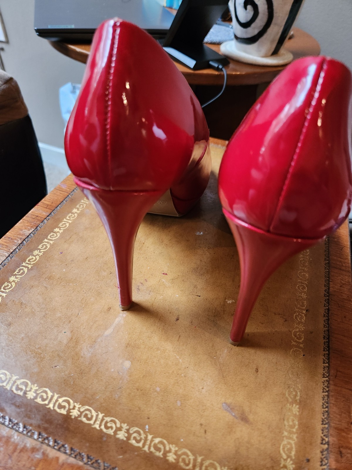 womens shoes red 👠 size 9