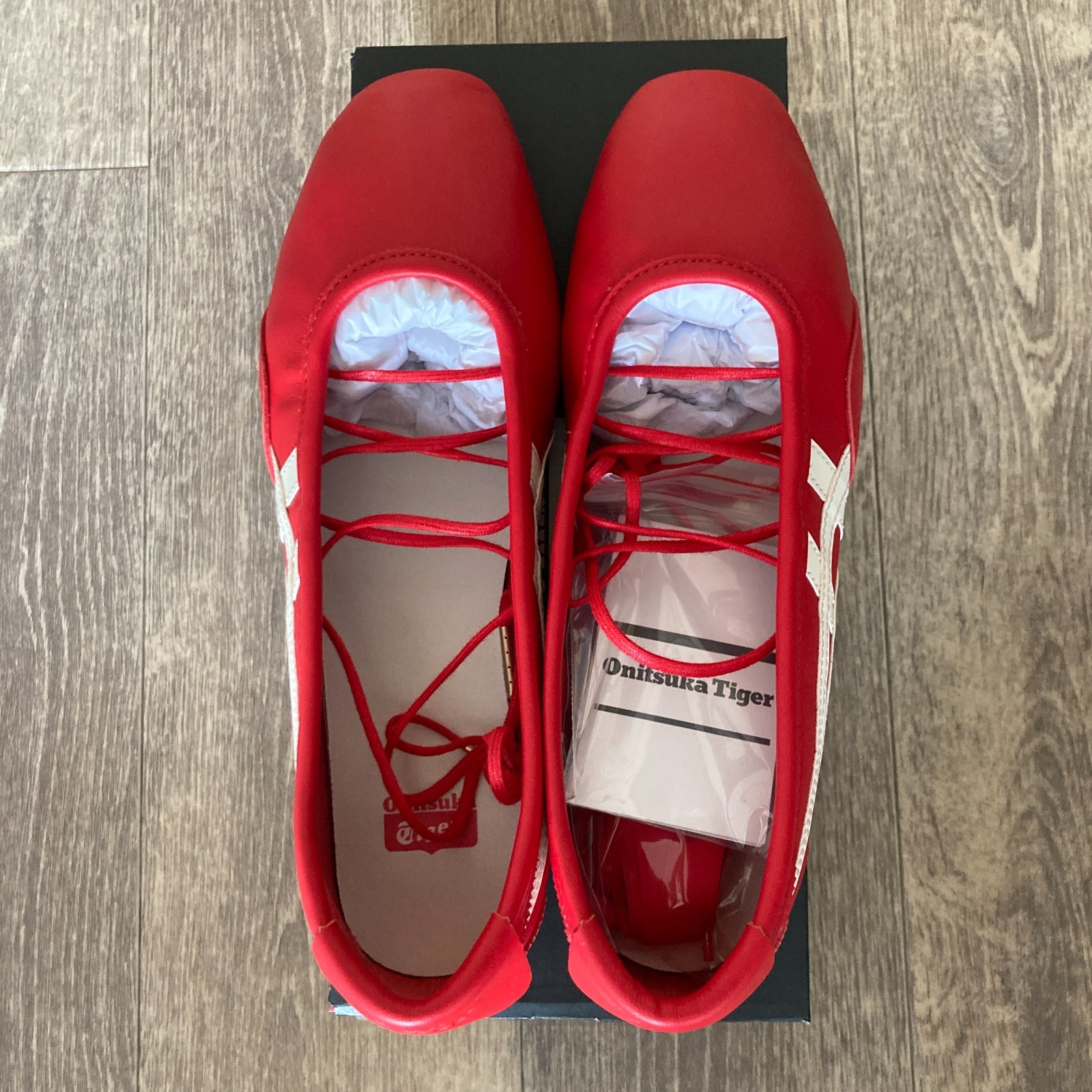 Onitsuka Tiger GYMNARINA 1182A704 600 CLASSIC RED/CREAM New in Box【Women’s】