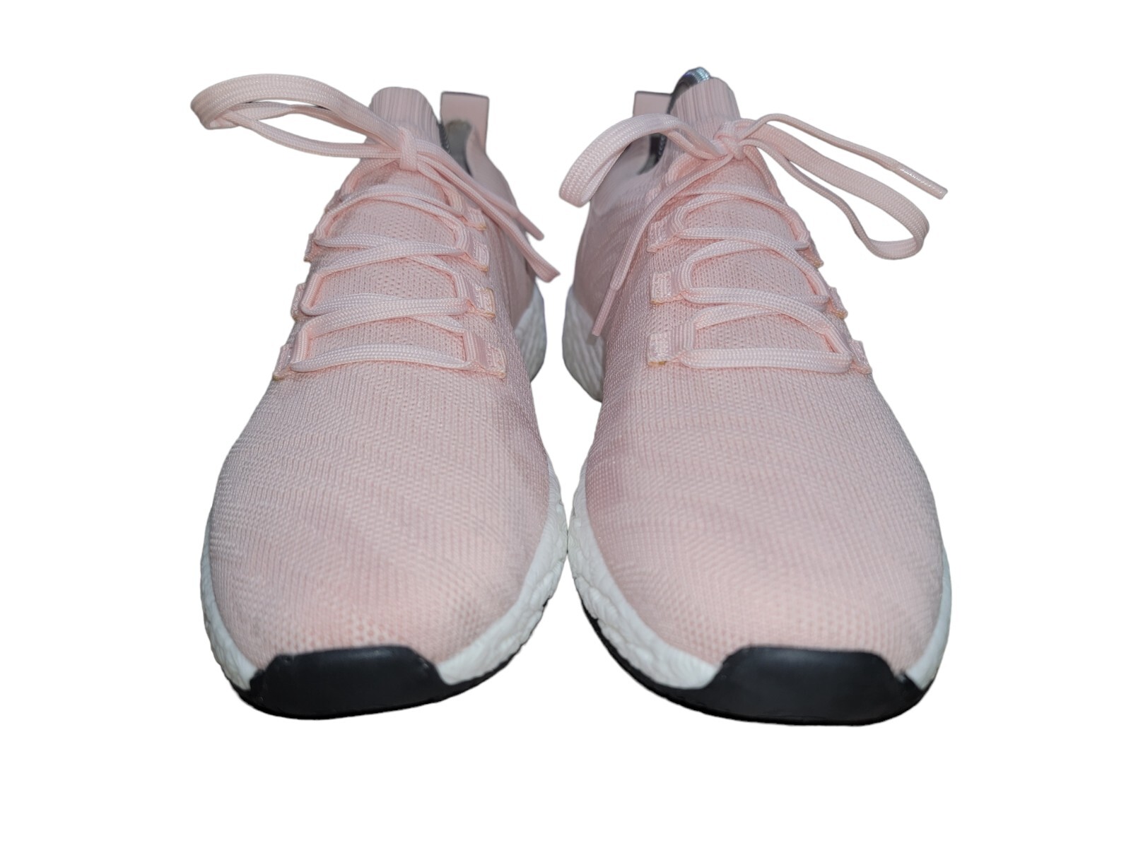 Antonio Melani Lia Ann Salmon Pink Knit Sneakers Comfort Walking Run Shoes 8.5M