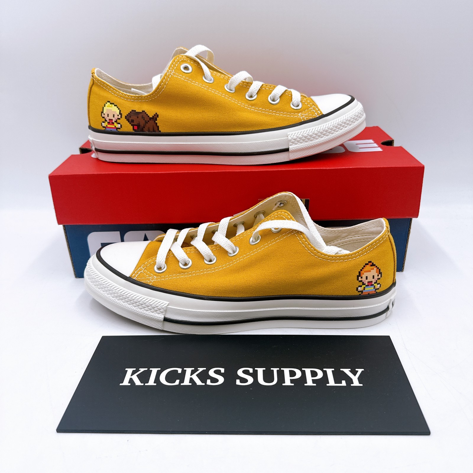 Converse All Star OX Mother 3 Lucas & Claus Nintendo Sneakers US 4-10.5