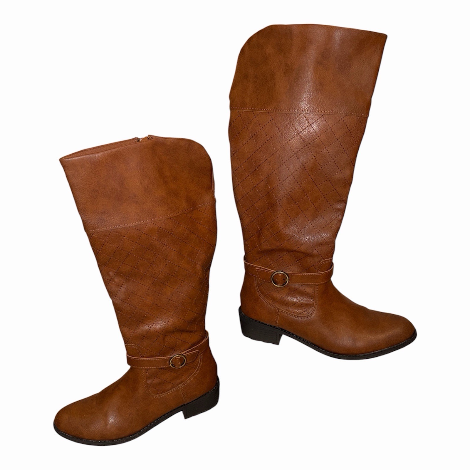 ST John’s Bay Memory Foam Wide SJB Deer Cognac Boots