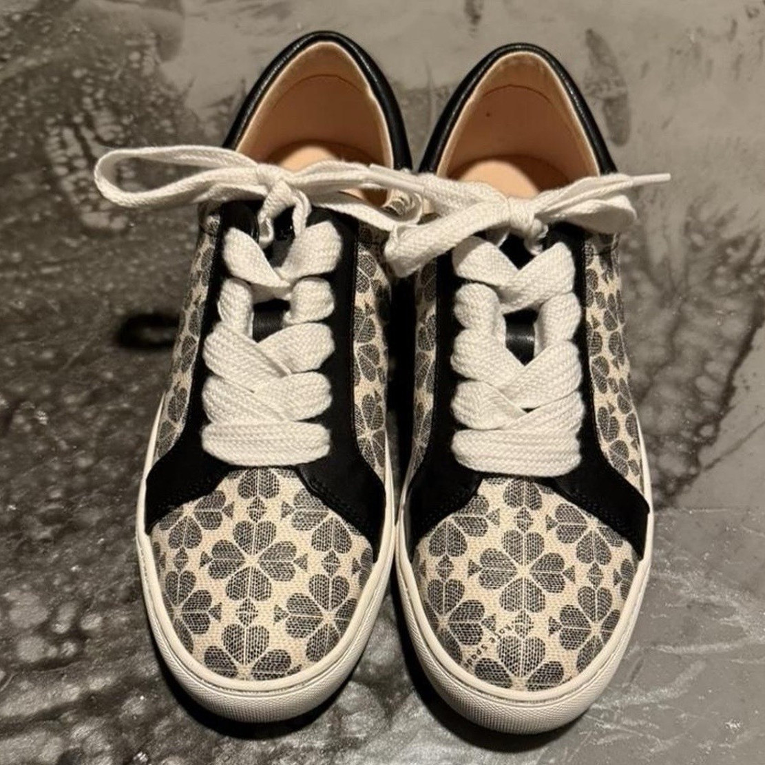 Kate Spade Erin Spade Flower Sneaker ~ Style# KH817 ~