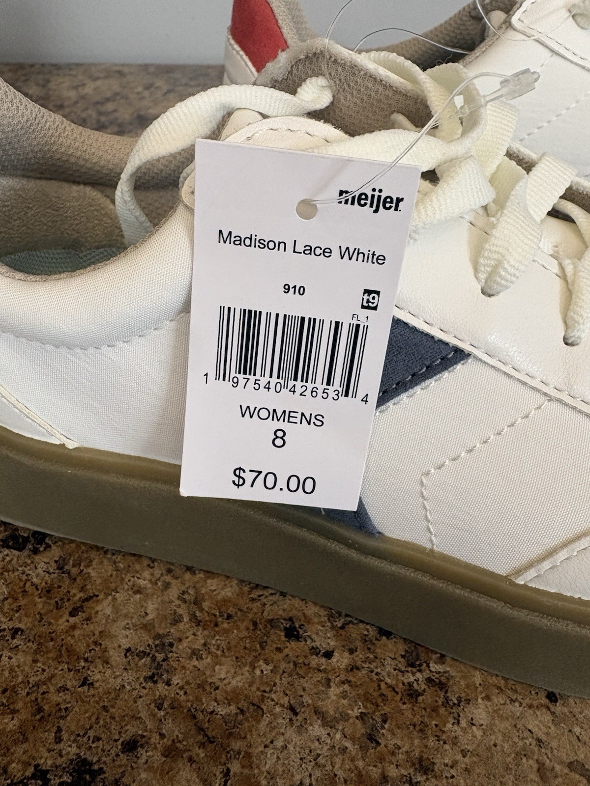 Dr. Scholl’s Women’s Size 8 M Madison Lace Up Sneaker White New In Box. Shoes