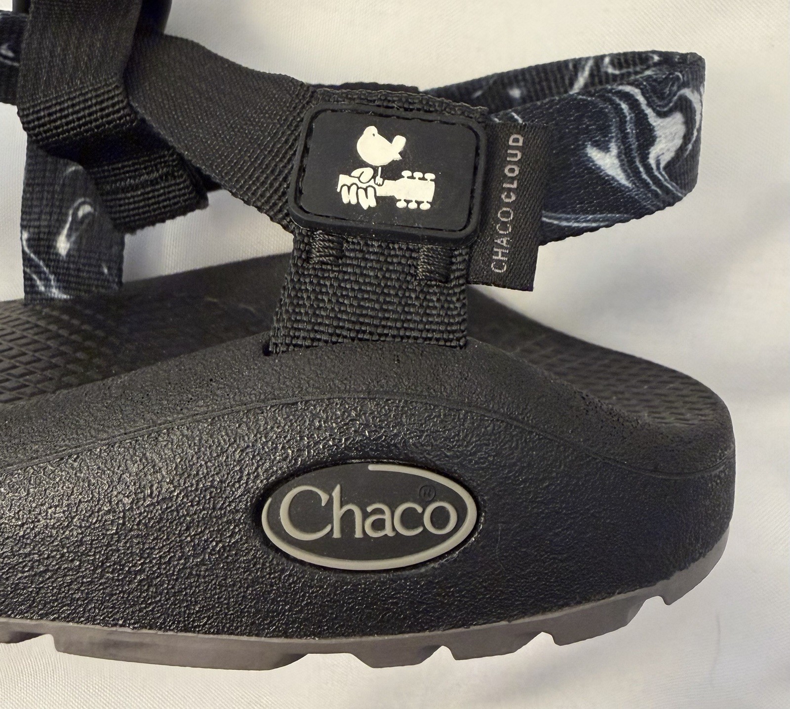 CHACO Z/2 Ascend Woodstock Cloud Navy Marbled Sandal Guitar Dove Women 9 Limited