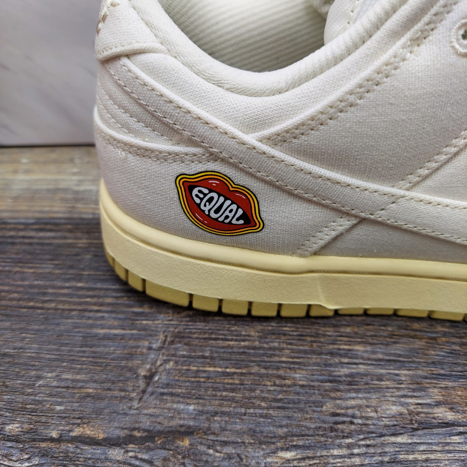 Nike Dunk Low SE The Future Is Equal Sail Cashmere Gold FD0868-133 Womens Size 9
