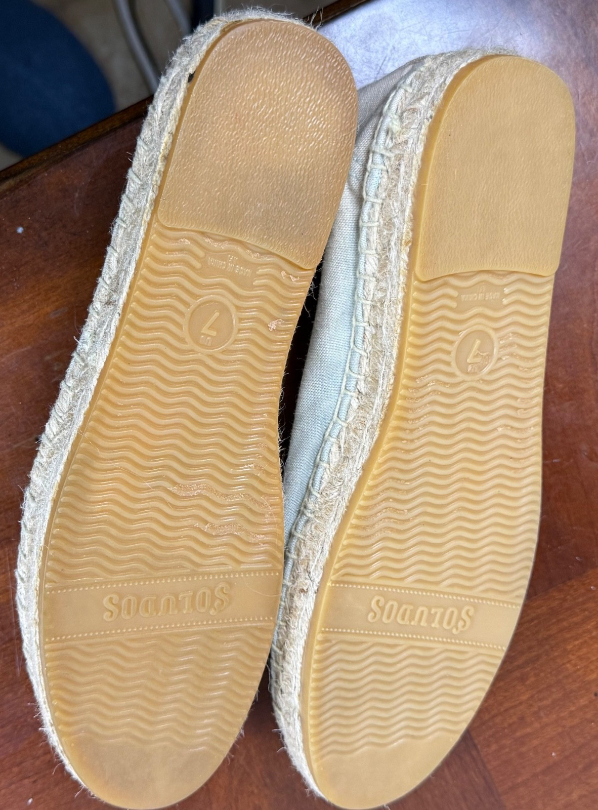 Soludos «La vie en rosé» – Women’s espadrilles, smoking slipper, flats, sz 7