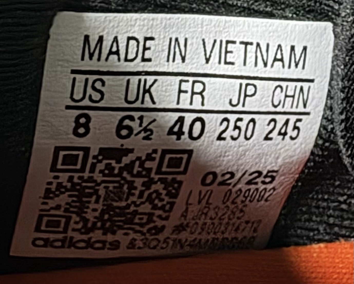 US W 8/M 7 – Stella McCartney x Adidas Barricade “Charcoal Orange” JR3285