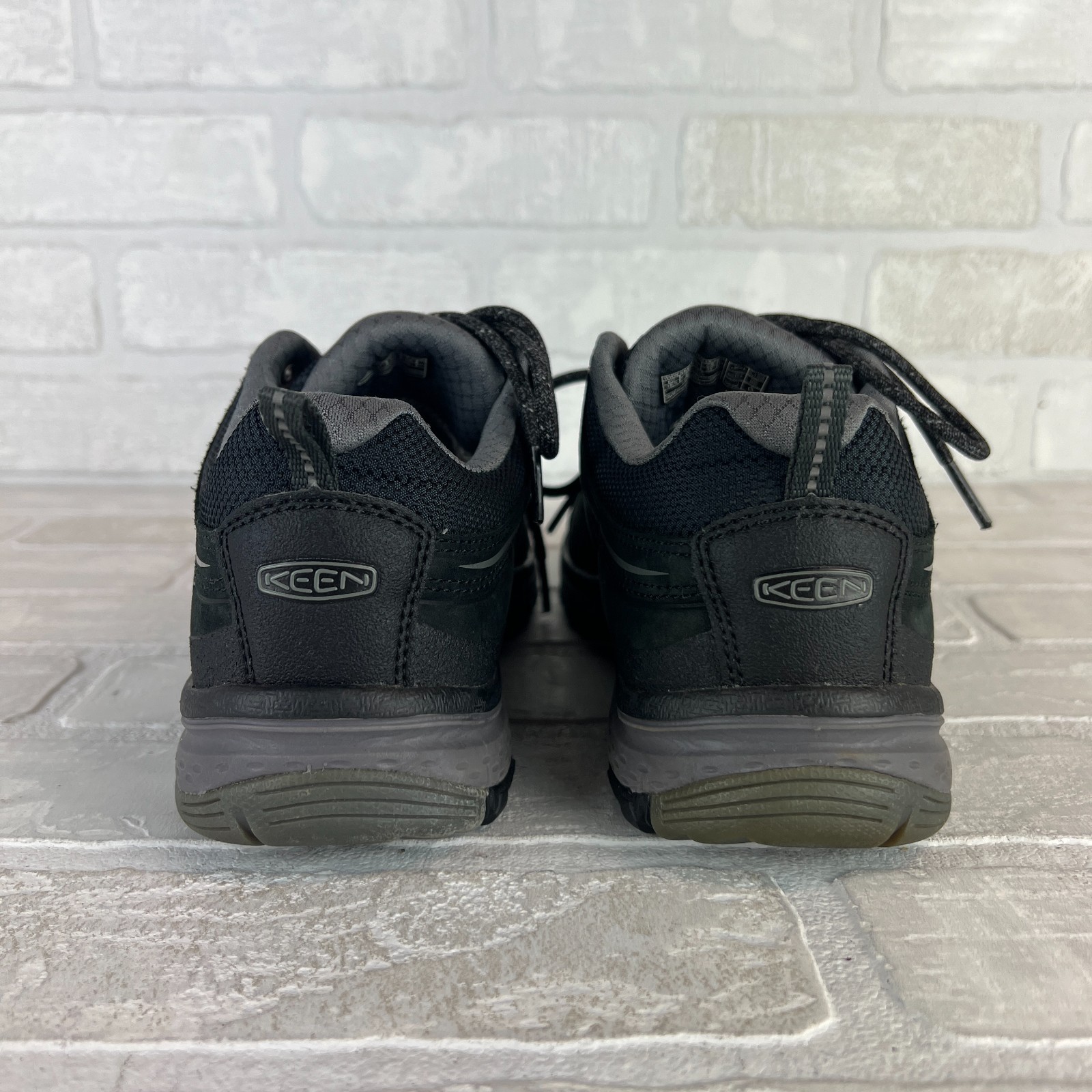 Keen Hiking Shoes Womens 8 Black Terradora Waterproof Low Top Lace Up Sneaker