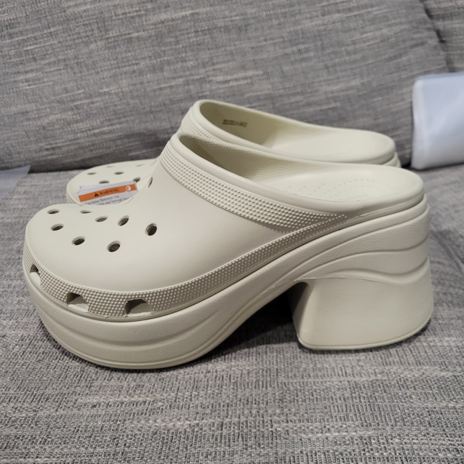 Crocs Siren Clog Unisex Size M9/W11 Bone
