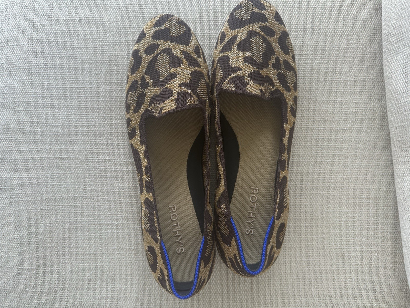 Rothy’s Size 10 Leopard Loafer Excellent Condition