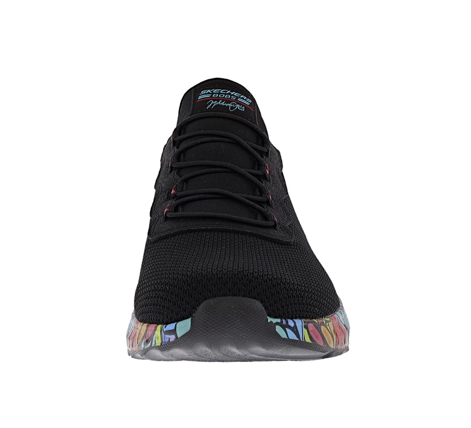 SKECHERS WOMEN’S BOBS SQUAD CHAOS – COLORSTRIDE MOTION 117253/BBK WALKING SHOES