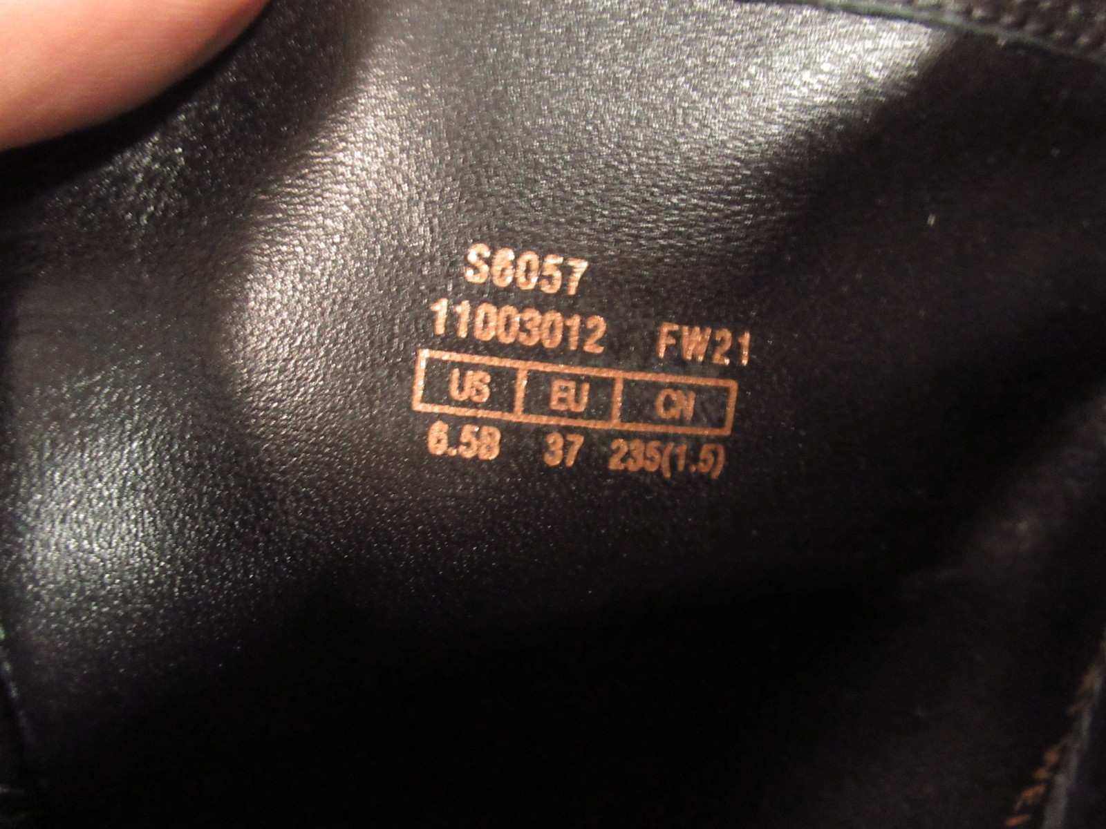 Stuart Weitzman 5050 Ultralift Boot Nappa Leather Stretch Womens US 6.5 and 7