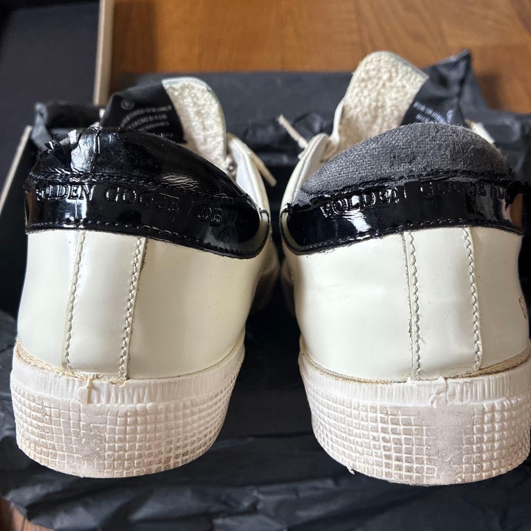 GOLDEN GOOSE Sneakers White Black Women’s Size EU38/US8