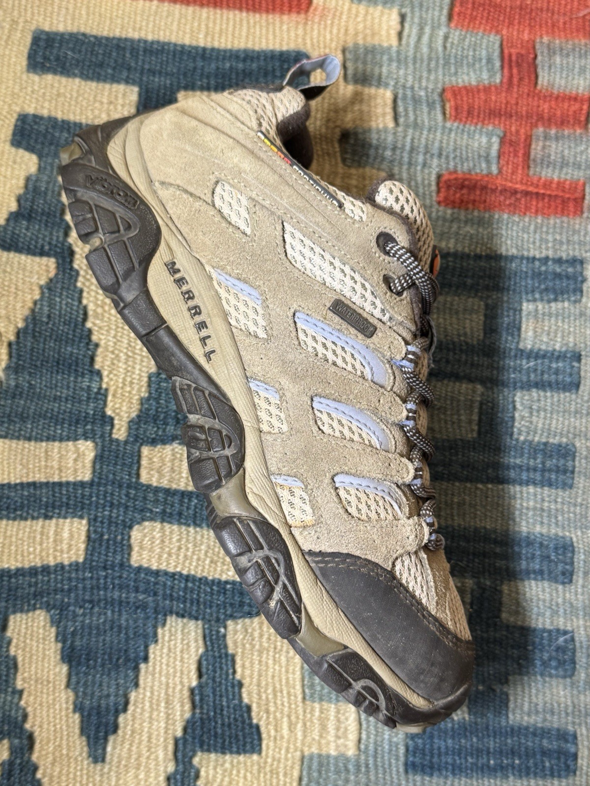 MERRELL Moab Waterproof ‘Dusty Olive’ Women’s Size 7.5 J88796 Hiking Shoes