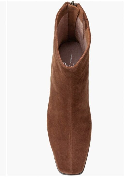 LINEA PAOLO SAGE BOOTIE SUEDE CHOCOLATE BROWN