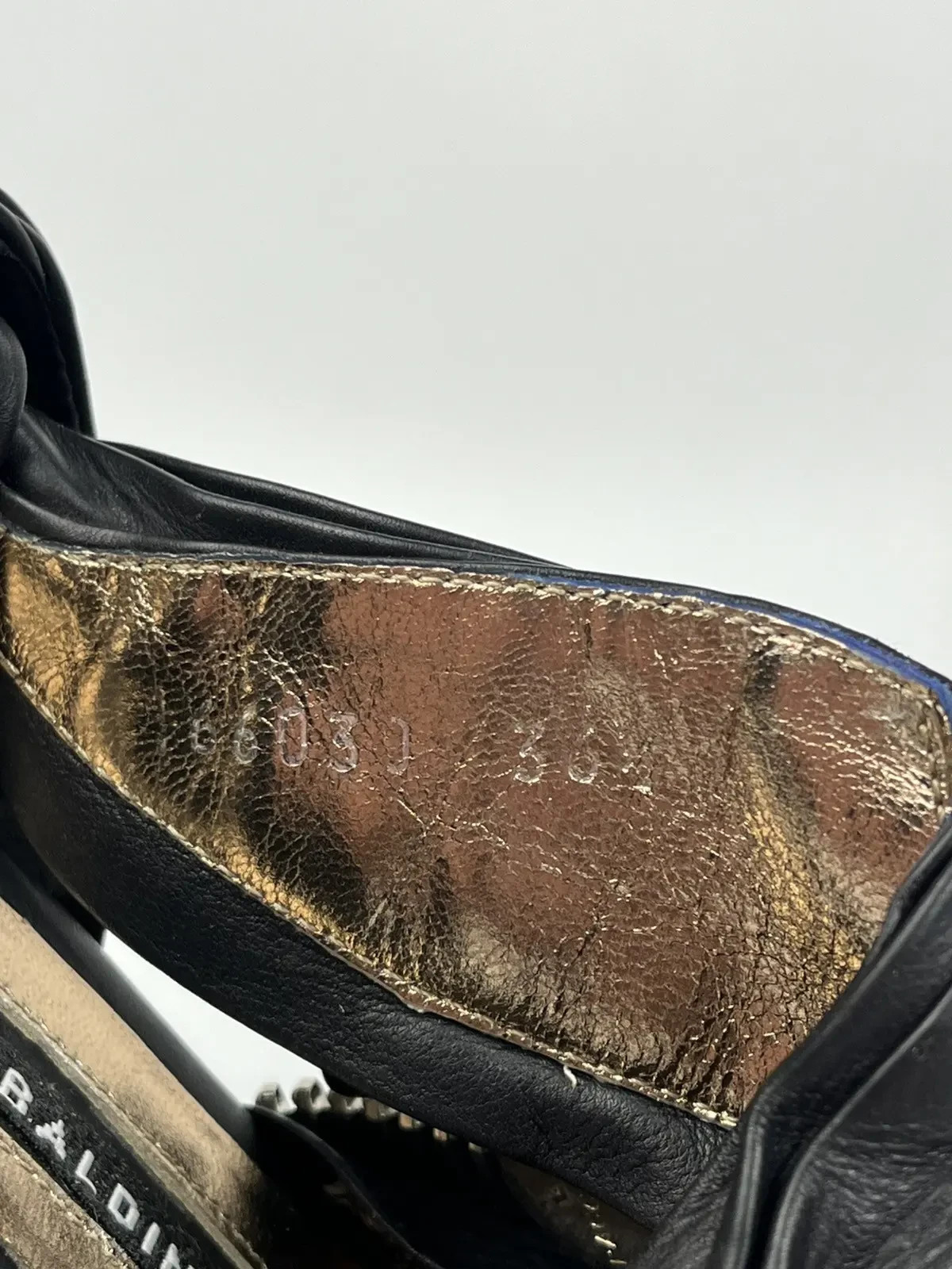 Baldinini Black Leather Zip Slingback High Heel Sandals