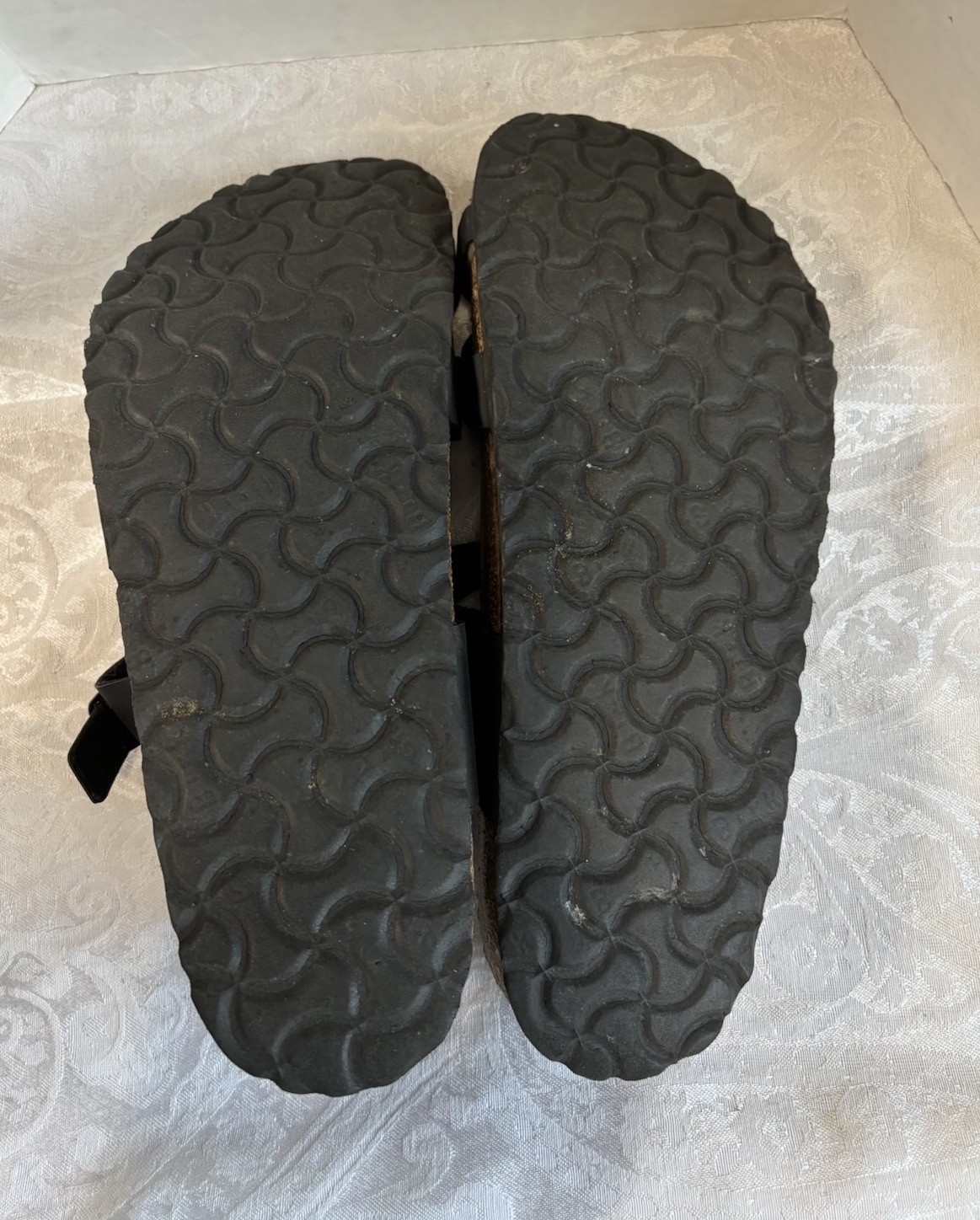 Birkenstock 40 Mayari Sandals Womens 9 Black Birko-Flor Germany Regular Width
